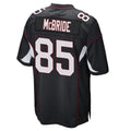 A.Cardinals #85 Trey McBride Player Black Home Game ROCER Stitched Jerseys