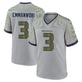 S.Seahawks #3 Nick Emmanwori Player Grey 2025 Rivalries Collection Home Game ROCER Stitched Jerseys