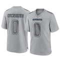 D.Cowboys #0 DeMarvion Overshown Player Gray Atmosphere Fashion Home Game ROCER Stitched Jerseys
