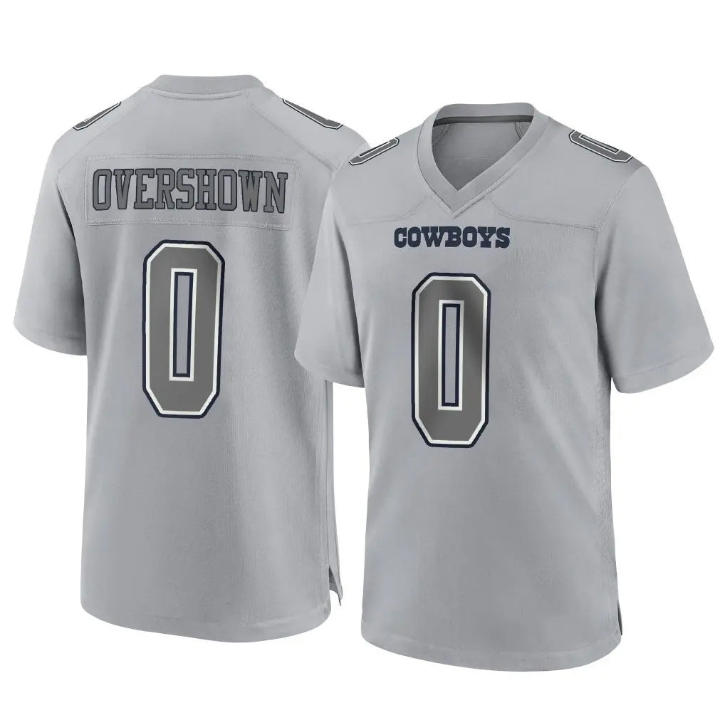 D.Cowboys #0 DeMarvion Overshown Player Gray Atmosphere Fashion Home Game ROCER Stitched Jerseys