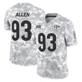 C.Bengals #93 Jonathan Allen Player Arctic Camo Salute to Service Limited ROCER Stitched Jerseys