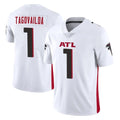 A.Falcons #1 Tua Tagovailoa Player White Vapor Untouchable Limited Home Game ROCER Stitched Jerseys