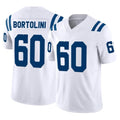 IN.Colts #60 Tanor Bortolini Player White Limited Vapor F.U.S.E. Home Game ROCER Stitched Jerseys