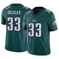 P.Eagles #33 Cooper DeJean Player Team Color Green Limited Vapor F.U.S.E. Home Game ROCER Stitched Jerseys