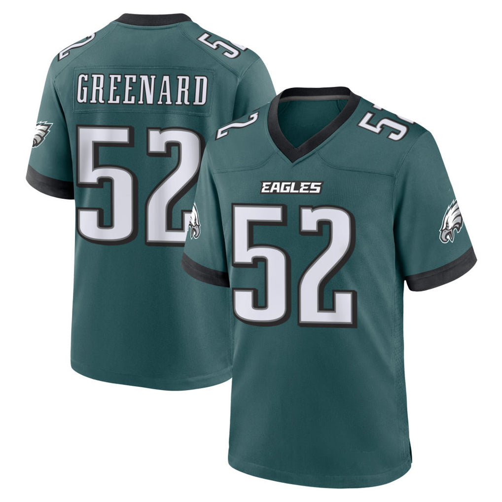 P.Eagles #52 Jonathan Greenard Player Green Home Game ROCER Stitched Jerseys