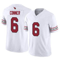 A.Cardinals #6 James Conner Player White Vapor F.U.S.E. Limited Home Game ROCER Stitched Jerseys