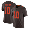 C.Browns #10 Quinshon Judkins Player Browns Color Rush Limited Home Game ROCER Stitched Jerseys