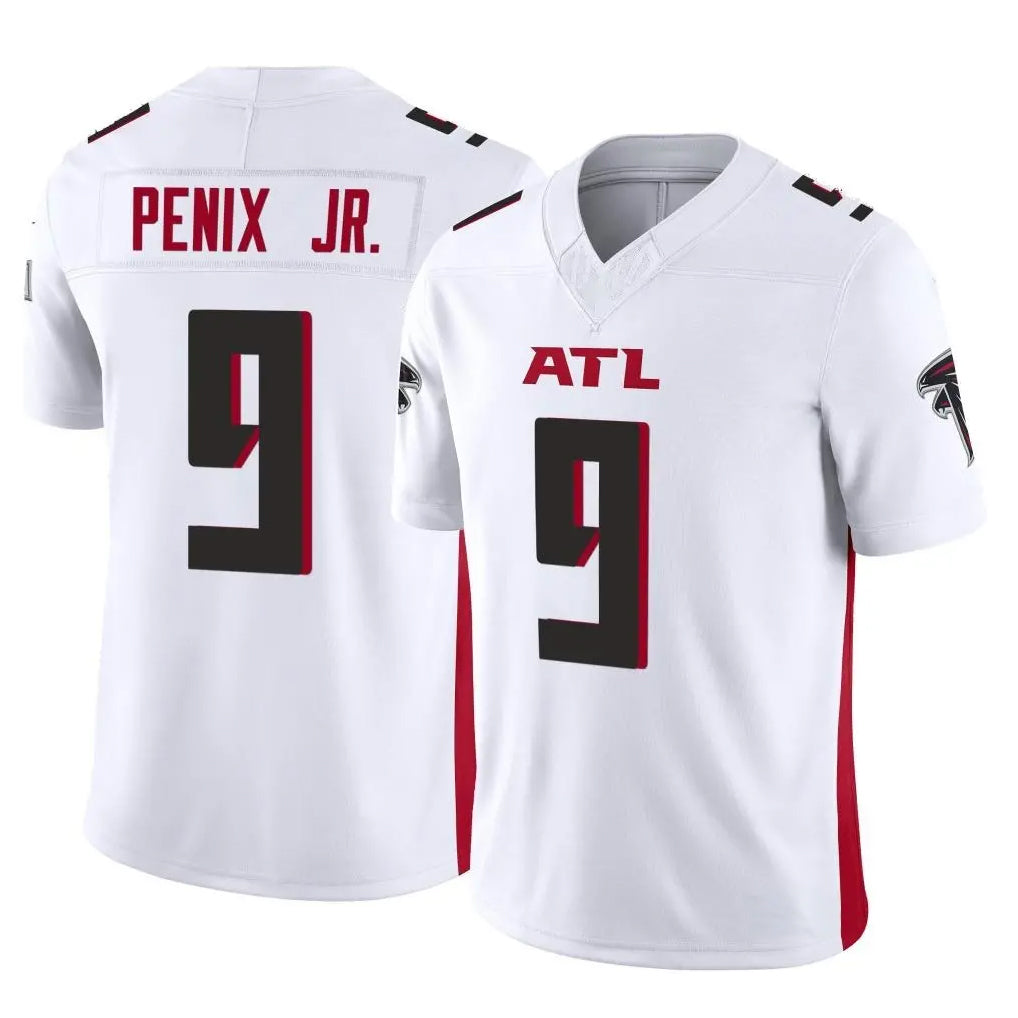 A.Falcons #9 Michael Penix Jr. Player White Vapor F.U.S.E. Limited ROCER Stitched Jerseys