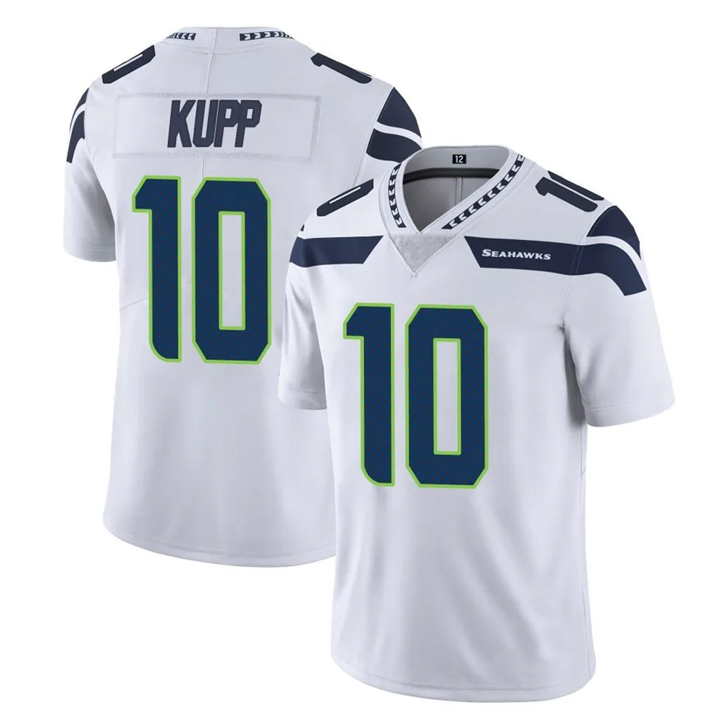 S.Seahawks #10 Cooper Kupp Player White Limited Vapor Untouchable Home Game ROCER Stitched Jerseys
