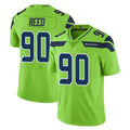 S.Seahawks #90 Jarran Reed Player Green Limited Color Rush Home Game ROCER Stitched Jerseys