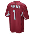 A.Cardinals #1 Kyler Murray Player Cardinal Home Game ROCER Stitched Jerseys