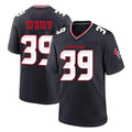 H.Texans #39 Henry To'oTo'o Player Navy Team Home Game ROCER Stitched Jerseys