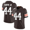 C.Browns #44 Harold Fannin Jr. Player Brown Color Vapor Untouchable Limited Home Game ROCER Stitched Jerseys