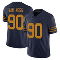 GB.Packers #90 Lukas Van Ness Player Navy The 1923 Classic Vapor F.U.S.E. Home Game ROCER Stitched Jerseys