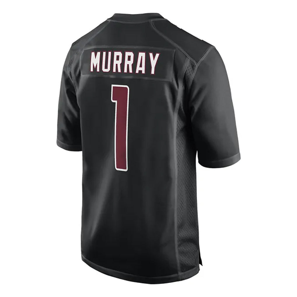 A.Cardinals #1 Kyler Murray Player Black Alternate Home Game ROCER Stitched Jerseys