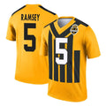 P.Steelers #5 Jalen Ramsey Player Gold Legend Limited 1933 Throwback Performance Home Game ROCER Stitched Jerseys