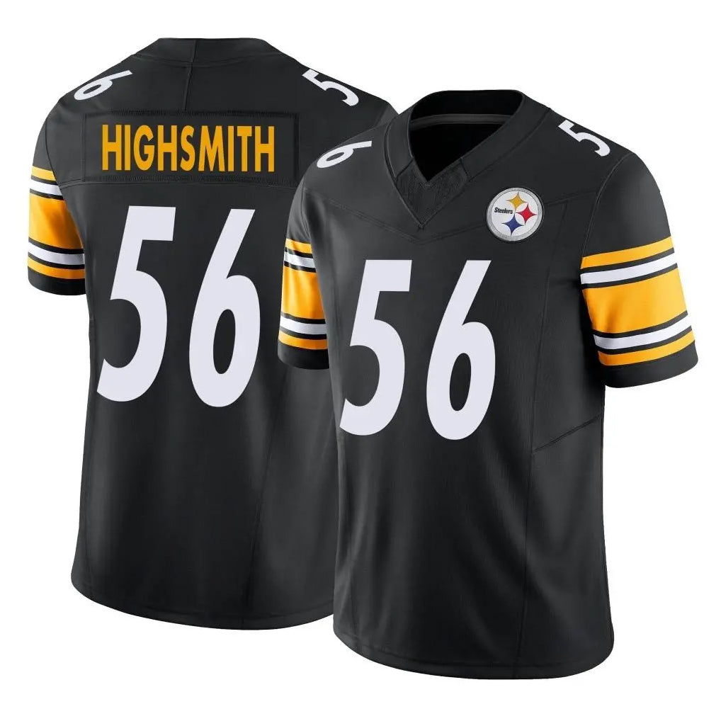 P.Steelers #56 Alex Highsmith Player Black Limited Vapor F.U.S.E. Home Game ROCER Stitched Jerseys