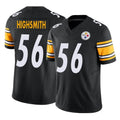 P.Steelers #56 Alex Highsmith Player Black Limited Vapor F.U.S.E. Home Game ROCER Stitched Jerseys