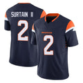 D.Broncos #2 Pat Surtain II Player Navy Limited Vapor F.U.S.E. Home Game ROCER Stitched Jerseys