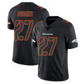D.Broncos #27 J.K. Dobbins Player Black Impact Limited Game ROCER Stitched Jerseys