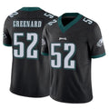 P.Eagles #52 Jonathan Greenard Player Black Limited Vapor F.U.S.E. Home Game ROCER Stitched Jerseys