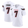 H.Texans #7 CJ Stroud Player White Home Game ROCER Stitched Jerseys