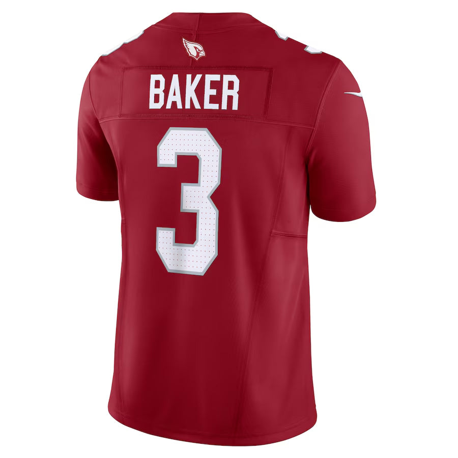 A.Cardinals #3 Budda Baker Player Cardinal Vapor F.U.S.E. Limited ROCER Stitched Jerseys