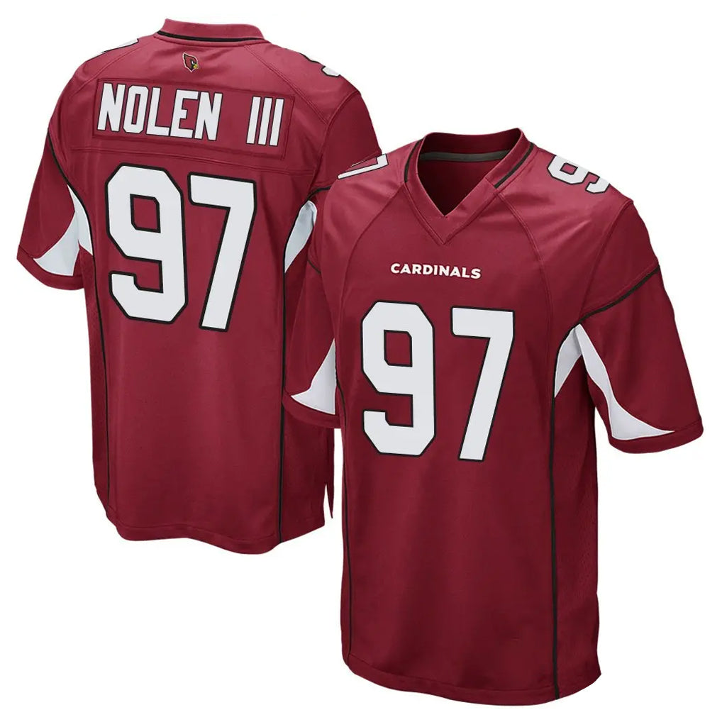 A.Cardinals #97 Walter Nolen III Player Cardinal Home Game ROCER Stitched Jerseys