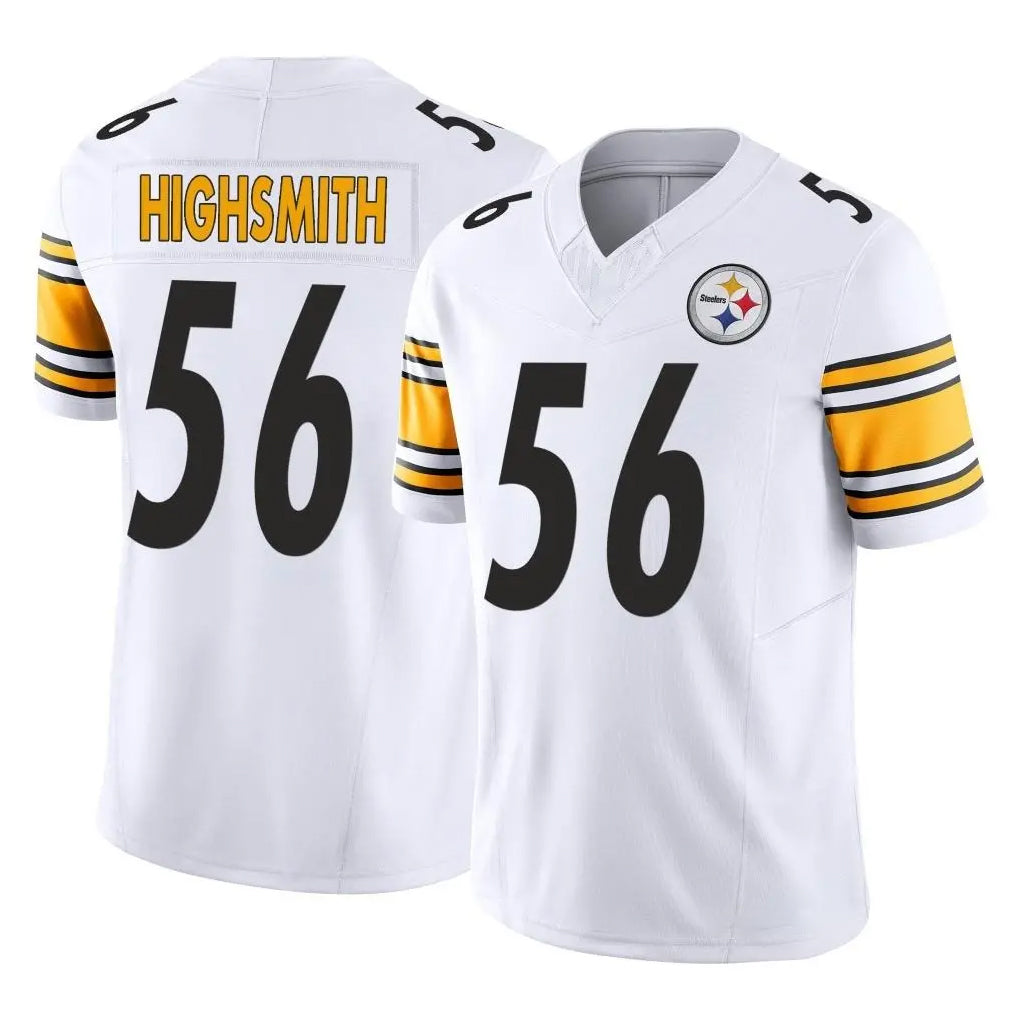 P.Steelers #56 Alex Highsmith Player White Limited Vapor F.U.S.E. Home Game ROCER Stitched Jerseys