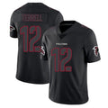 A.Falcons #12 Avieon Terrell Player Black Impact Limited Game ROCER Stitched Jerseys