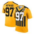 P.Steelers #97 Cameron Heyward Player Gold Legend Limited 1933 Throwback Performance Home Game ROCER Stitched Jerseys
