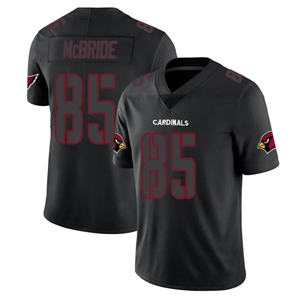 A.Cardinals #85 Trey McBride Player Black Impact Limited Home Game ROCER Stitched Jerseys
