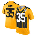 P.Steelers #35 Jamel Dean Player Gold Legend Limited 1933 Throwback Performance Home Game ROCER Stitched Jerseys