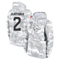 D.Broncos #2 Pat Surtain II Player Arctic Camo Salute to Service Hoodies Limited Game ROCER Stitched Jerseys