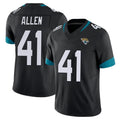 J.Jaguars #41 Josh Hines-Allen Player Black Vapor F.U.S.E. Limited Home Game ROCER Stitched Jerseys