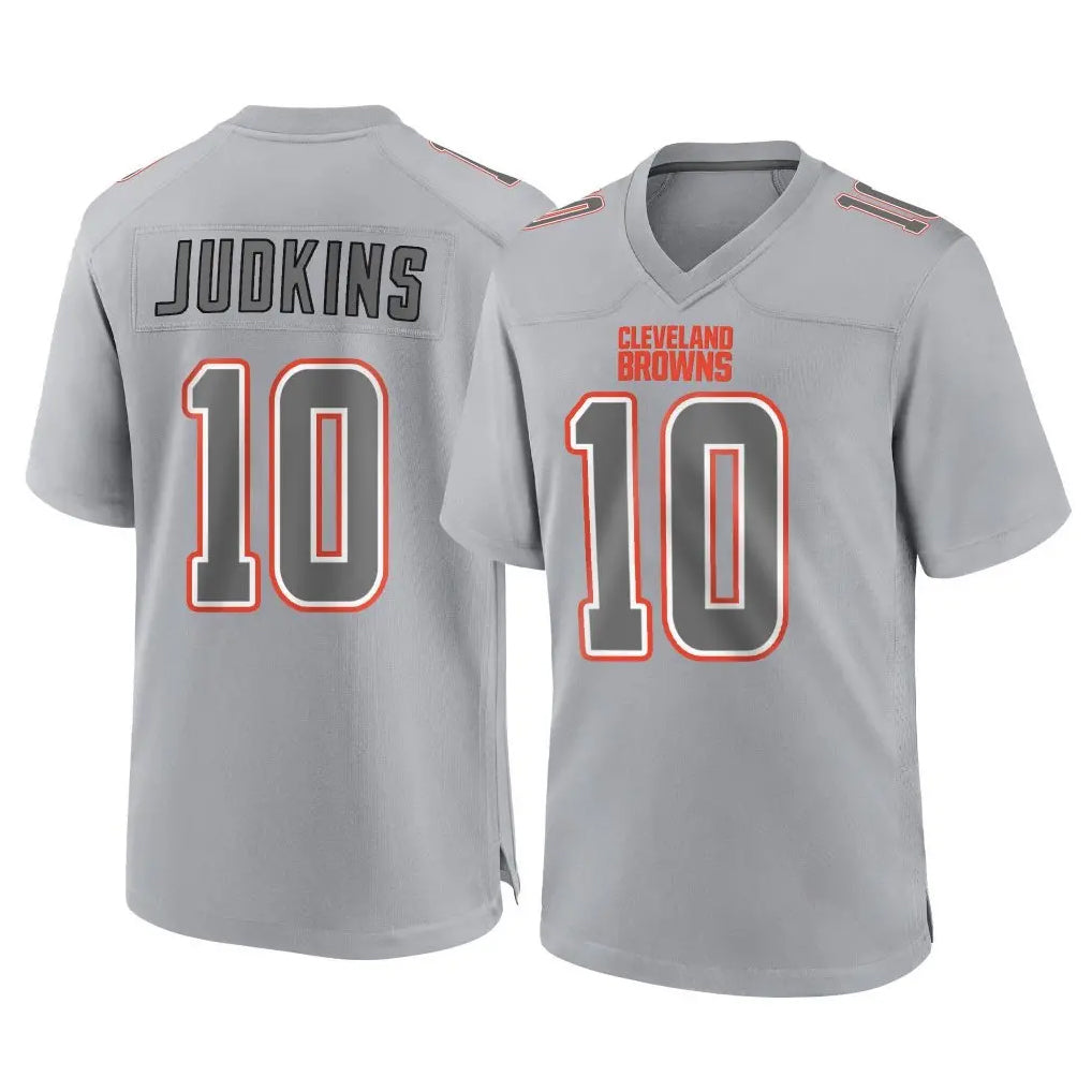 C.Browns #10 Quinshon Judkinst Player Gray Atmosphere Fashion Game ROCER Stitched Jerseys