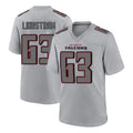 A.Falcons #63 Chris Lindstrom Branch Player Gray Fashion Home Game ROCER Stitched Jerseys