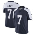 D.Cowboys #7 Rashan Gary Player Navy-White Limited Alternate Vapor Untouchable Home Game ROCER Stitched Jerseys
