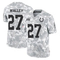 IN.Colts #27 Justin Walley Player Arctic Camo Salute To Service Limited Game ROCER Stitched Jerseys