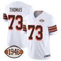 C.Browns #73 Joe Thomas Player White Limited Vapor F.U.S.E. Alternate Game ROCER Stitched Jerseys