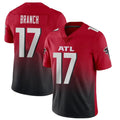 A.Falcons #17 Zachariah Branch Player Red Vapor Untouchable Limited Home Game ROCER Stitched Jerseys