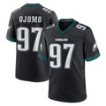P.Eagles #97 Moro Ojomo Player Black Game Home ROCER Stitched Jerseys