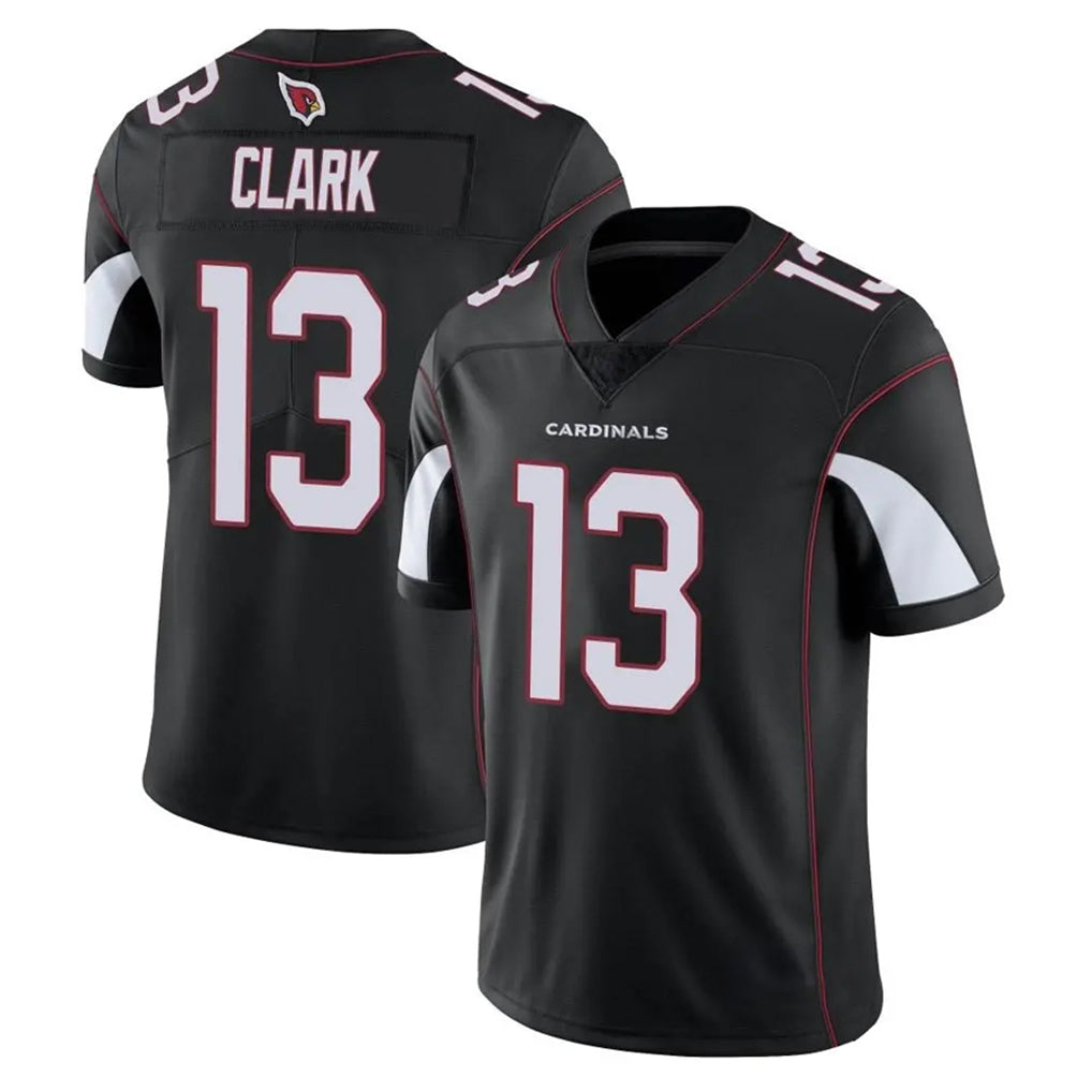 A.Cardinals #13 Kei'Trel Clark Player Black Vapor Limited Home Game ROCER Stitched Jerseys