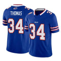B.Bills #34 Thurman Thomas Player Royal Vapor F.U.S.E. Limited Home Game ROCER Stitched Jerseys