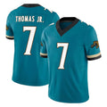 J.Jaguars #7 Brian Thomas Jr. Player Teal Prowler Throwback Vapor F.U.S.E. Limited Home Game ROCER Stitched Jerseys