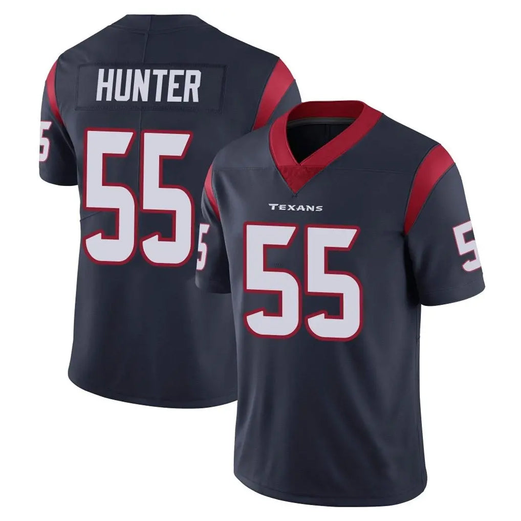H.Texans #55 Danielle Hunter Player Navy Limited Vapor Untouchable Home Game ROCER Stitched Jerseys