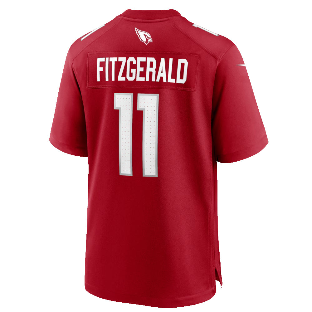 A.Cardinals #11 Larry Fitzgerald Player Cardinal Home Game ROCER Stitched Jerseys