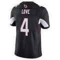 A.Cardinals #4 Jeremiyah Love Player Black Vapor Limited Home Game ROCER Stitched Jerseys