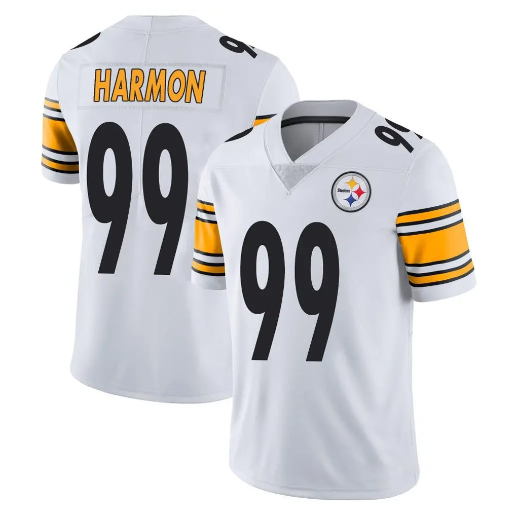 P.Steelers #99 Derrick Harmon Player White Limited Vapor Untouchable Home Game ROCER Stitched Jerseys