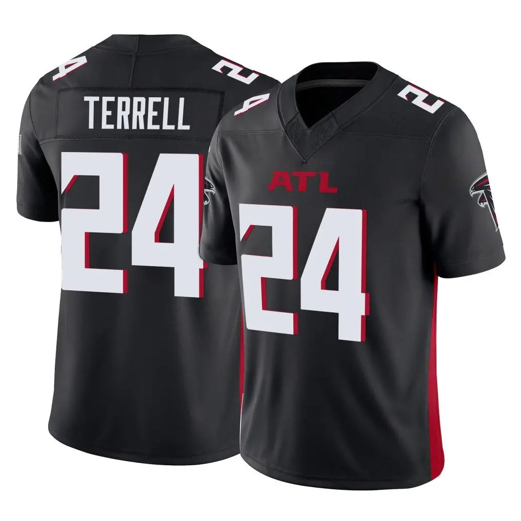 A.Falcons #24 A.J. Terrell Jr. Player Black Vapor F.U.S.E. Limited ROCER Stitched Jerseys